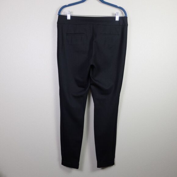 Kenar Black Straight Leg Dress Pants Size 8 - Picture 3 of 6